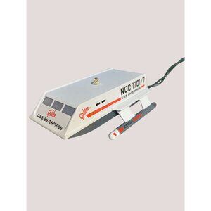 Star Trek U.S.S. Enterprise NCC-1701/7 Galileo Spacecraft Ornament 1992 Hallmark
